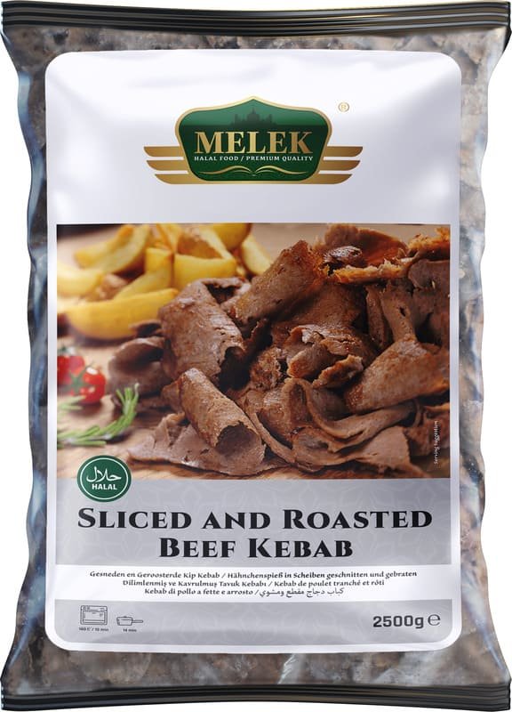 Sliced & Roasted Beef Kebab